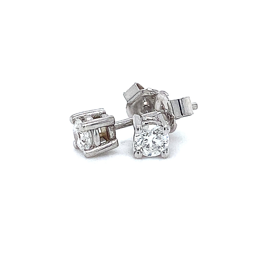 Diamond stud earrings 0.40Ct