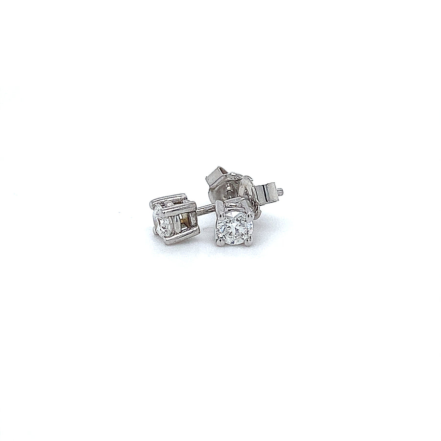 Diamond stud earrings 0.40Ct