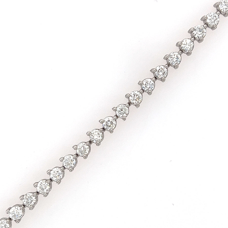 Diamond Tennis Bracelet 5.01Ct