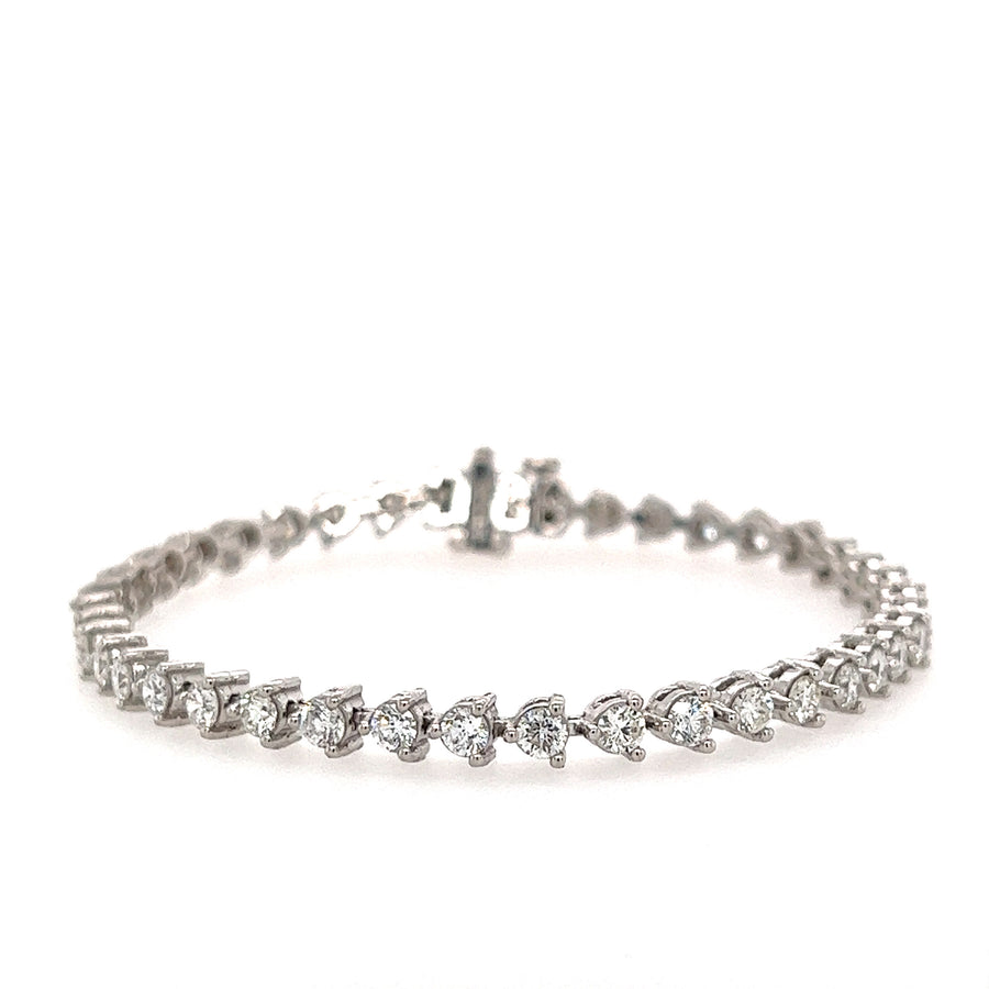 Diamond Tennis Bracelet 5.01Ct