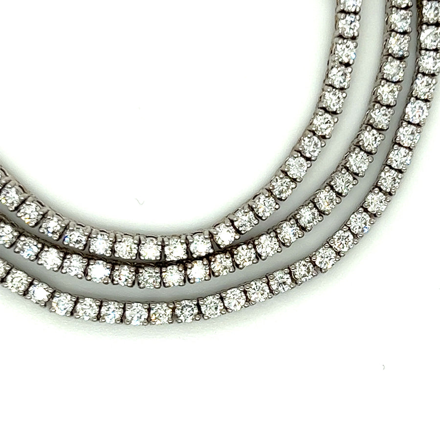 Diamond Tennis Necklace 8.42Ct.