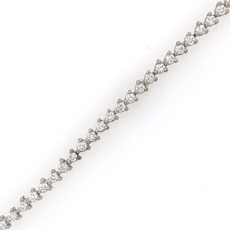 Diamond Tennis Bracelet 2.90Ct