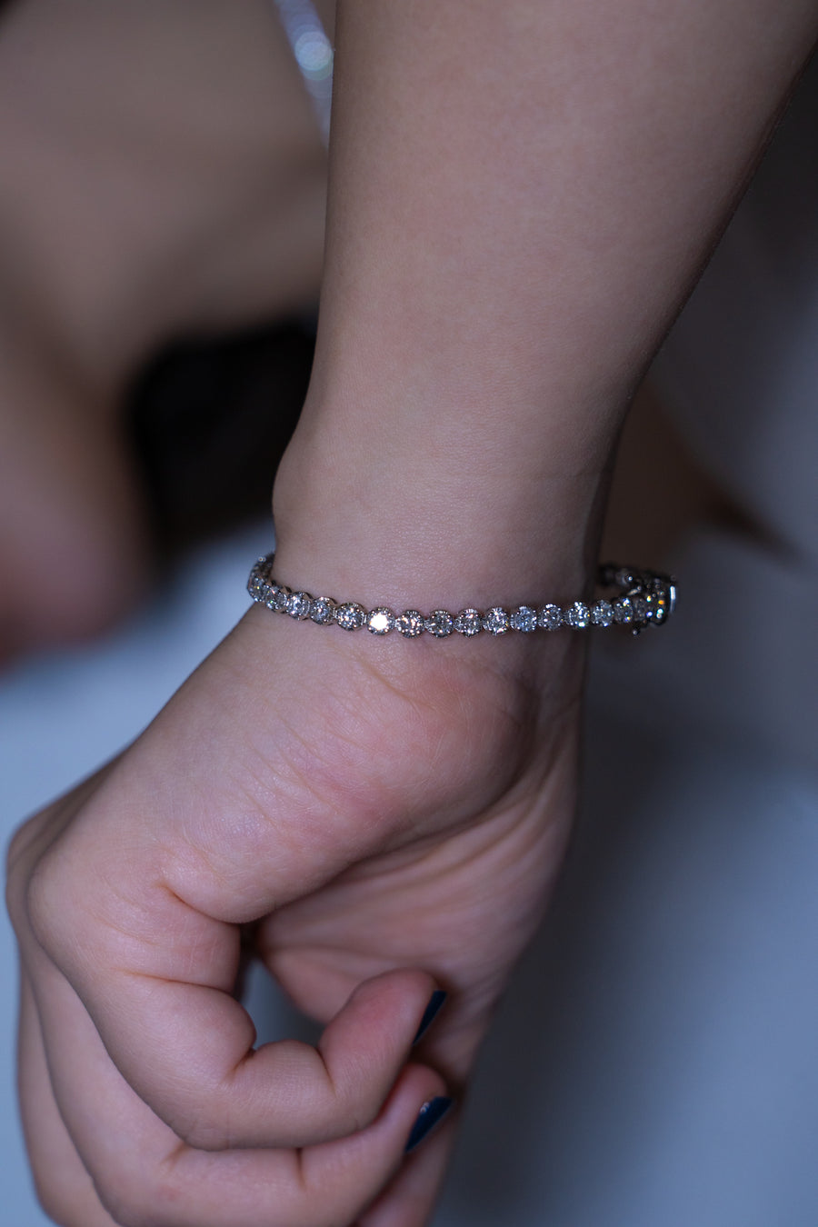 Diamond Tennis Bracelet 5.03Ct