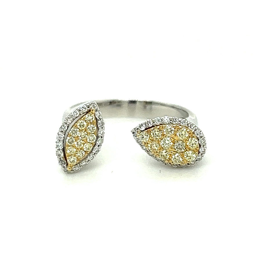 Diamonds gold ring