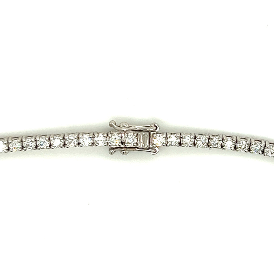 Diamond Tennis Necklace  6.80Ct.