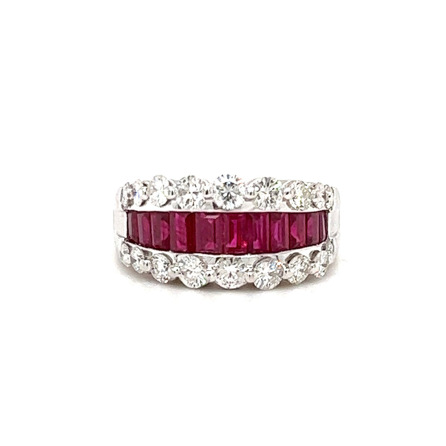 Diamond and Ruby Ring