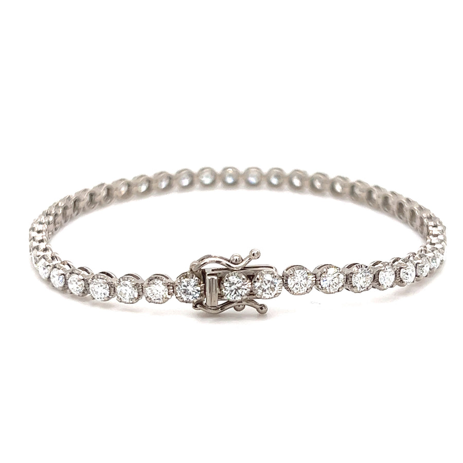 Diamond Tennis Bracelet 5.03Ct