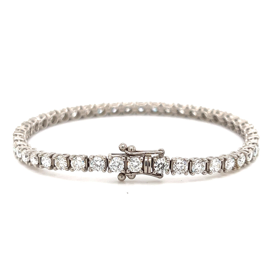 Diamond Tennis Bracelet 6.30Ct