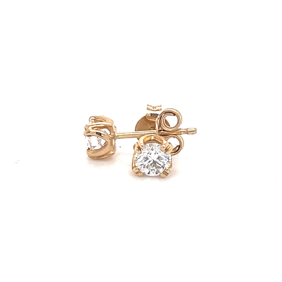 Diamond stud earrings 0.60Ct