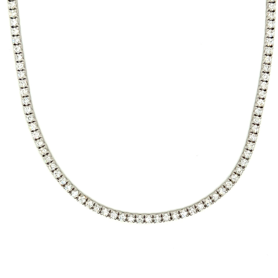 Diamond Tennis Necklace  6.80Ct.