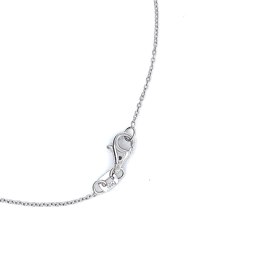 Initial diamond pendant (G)