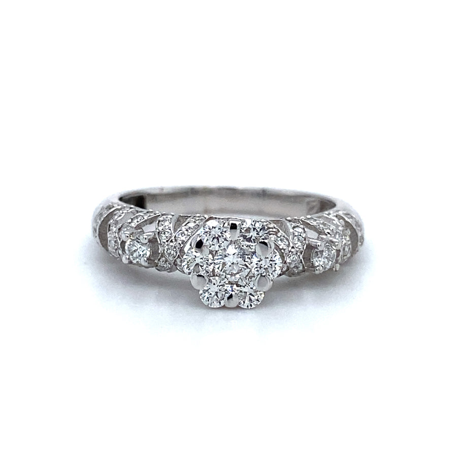 Diamond ring engagement ring