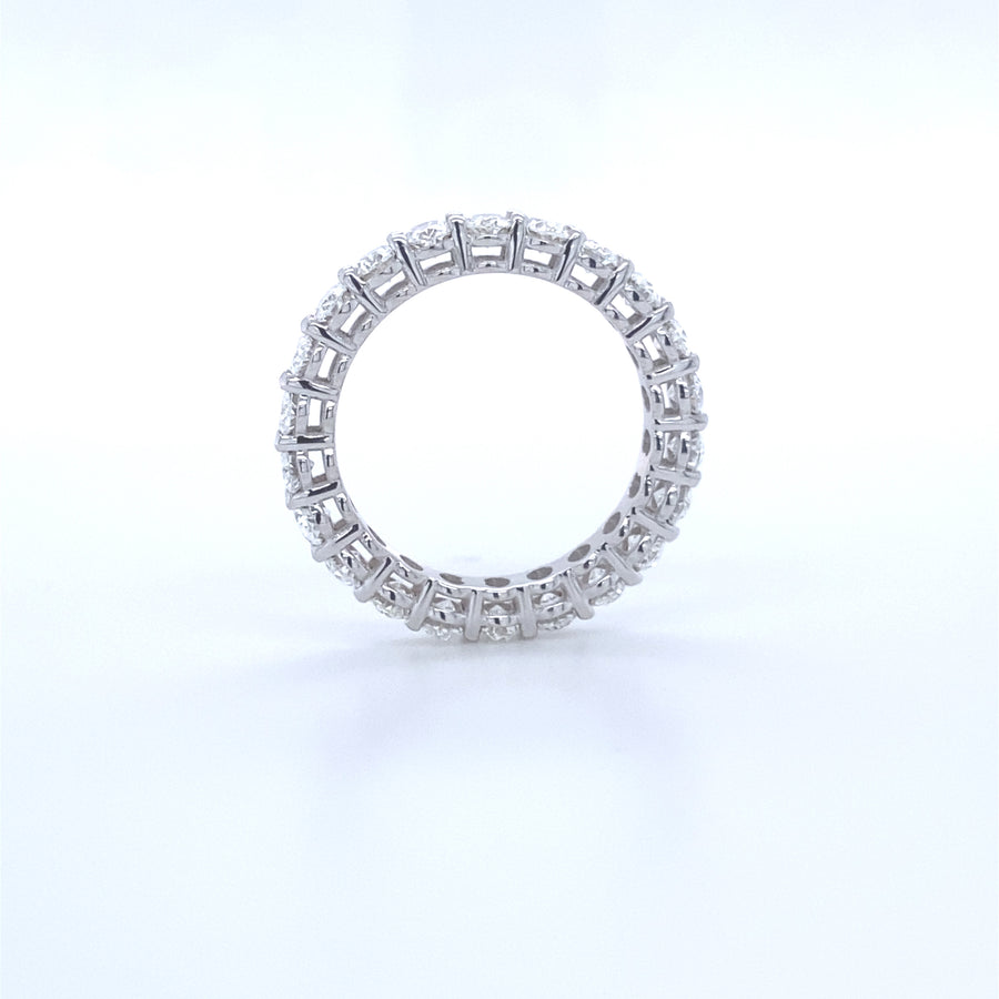 Diamond ring full eternity ( Oval)